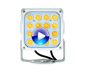 創星邦16顆頻閃爆閃補光燈展示視頻